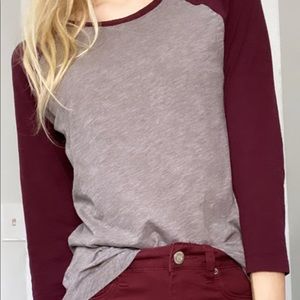 VS PINK baseball tee